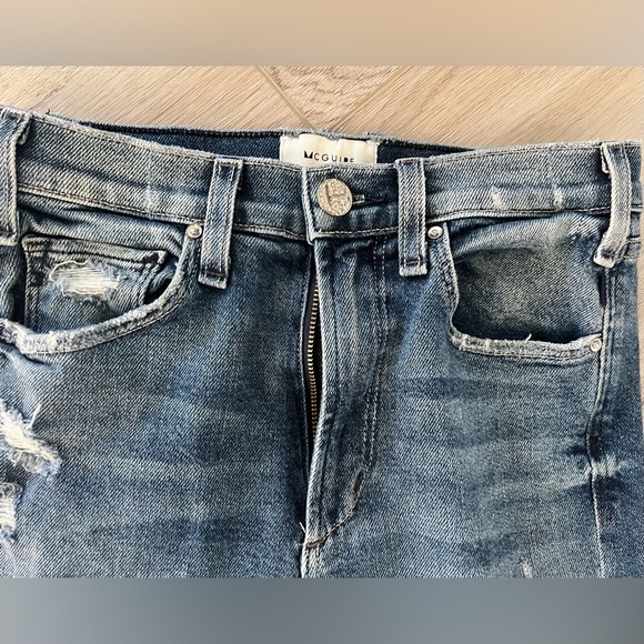 McGuire Valletta Straight Denim Jeans- size 25 - Picture 3 of 6